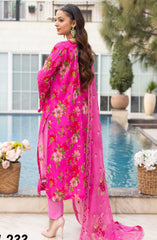 Florence by Nur Unstitched Lawn Summer Collection 2025 D-233