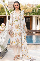 Florence by Nur Unstitched Lawn Summer Collection 2025 D-234