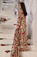 Noor Jahan Festive Stitched Collection By Nazmina D-74 Calico flowers dress