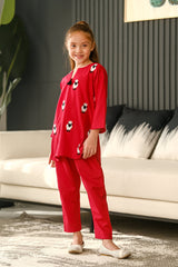 Woolly - 2pc - Embroidered