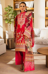 Freesia Zen Embroidered Lawn Collection 2025 D-50075 LUCIA