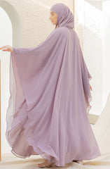 Black Camels The Abaya Edit 2024 Fahim Farasha Abaya- Light Lilac