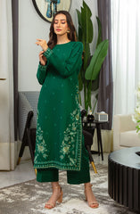 Muse Embroidered 2 Pc Pret Collection By TNG Store D-03 Forest Dark Green