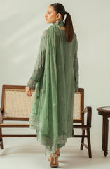Diva by Zouj Unstitched Luxury Festive Collection 2025 D-03 Frosted Patel