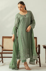 Diva by Zouj Unstitched Luxury Festive Collection 2025 D-03 Frosted Patel