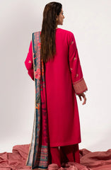 Luminaa Luxury Winter Collection By Saad Shaikh D-04 Fuchsia