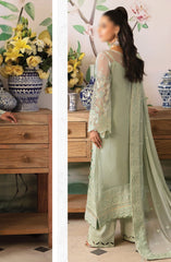 Gulaal - Unstitched Embroidered Chiffon Collection D-02 Jade