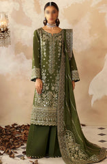 Shehrnaaz by Gulaal Unstitched Raw Silk Collection D-08  Sohina