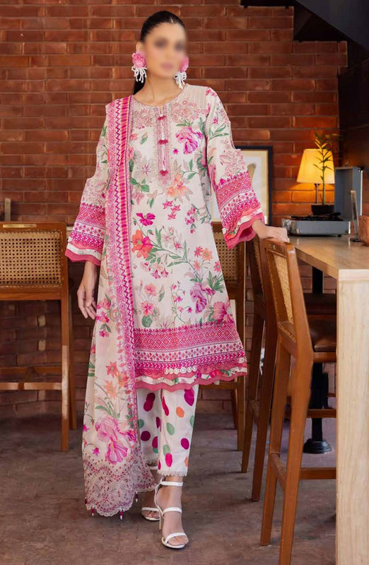 Nureh Girl Glam Unstitched Printed Chikankari Lawn Collection GL11