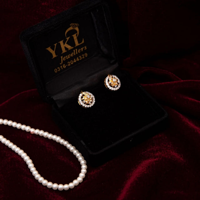 YKL Jewellers Tops Collection GOLD PLATED ROUND TOPS