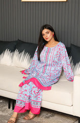 Nazmina Luxe Co Ords 2 Pc Stitched Collection D-ZA-07 Galaxy Dream