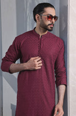 TGM Fancy Kurta Pyjama Collection Garnet Gleam