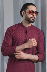 TGM Fancy Kurta Pyjama Collection Garnet Gleam