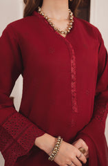 Al-Harir Mommy n Me Pret Collection (mom) D-02 Geet (Maroon)