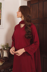 Al-Harir Mommy n Me Pret Collection (mom) D-02 Geet (Maroon)