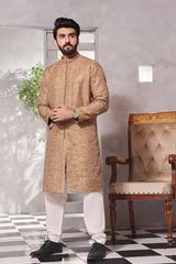 TGM Fancy Kurta Pyjama Collection 2023 Gleaming Gold