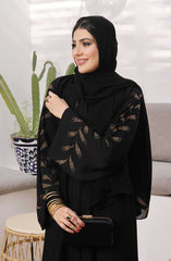 TGM Luxe Abaya Collection 2025 D-03 Grace Black