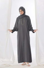 TGM Luxe Abaya Collection 2025 D-04 Grey Paradise