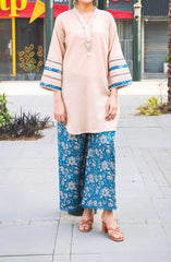 Heba Pret Cotton Jacquard Drop II By Amna Khadija D-01