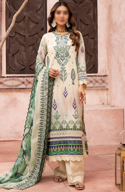 Johra Mehtab Embroidered Printed Lawn Collection 2024 JH 492