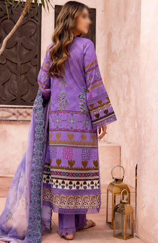 Johra Mehtab Embroidered Printed Lawn Collection 2024 JH 494