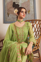 Roop Rang Stitched Collection By AL Harir Apparel D-09 Haani Angoori