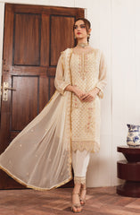 Roop Rang Stitched Collection By AL Harir Apparel D-10 Haani  Off white