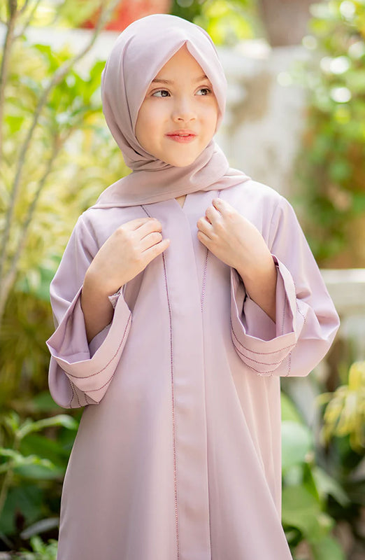 Black Camels Summer Kids Abaya Collection D-Hajar Embellished Abaya