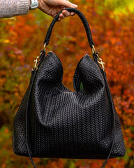 Handmade Woven Original Leather Bag