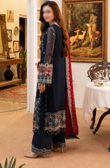 Noor Jahan Luxury Chiffon Collection 2024 D-201 Husn