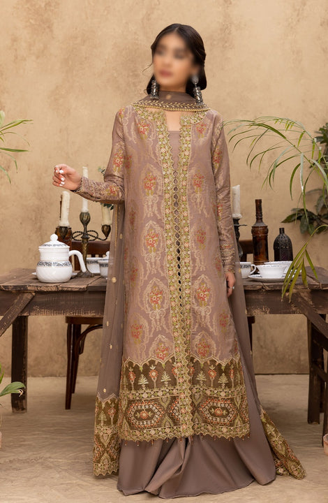 Ishq Embroidered Jacquard Collection 2024 Humdum IEJC 05