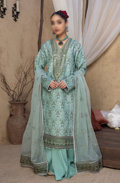 Ishq Embroidered Jacquard Collection 2024 Humdum IEJC 09