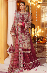 Mehak Yaqoob Serene Luxury Collection Vol 03 D-04 JAZZBERRY