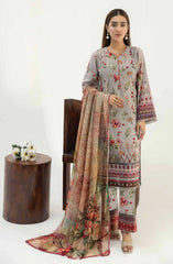 Nazik by Johra Unstitched Lawn Summer Collection 2025 D-13