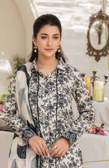 Nazik by Johra Unstitched Lawn Summer Collection 2025 D-15