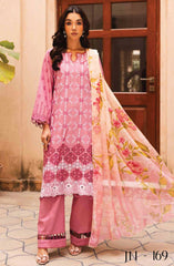 Ziva by Johra Unstitched Lawn Summer Collection 2025 D-169