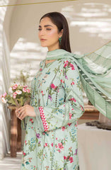 Nazik by Johra Unstitched Lawn Summer Collection 2025 D-16