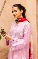 Ziva by Johra Unstitched Lawn Summer Collection 2025 D-177