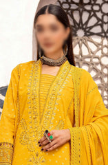 Johra Naqsh Embroidered Banarsi Jacquard Lawn Collection JH 233