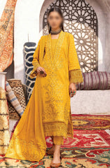 Johra Naqsh Embroidered Banarsi Jacquard Lawn Collection JH 233