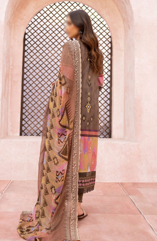Johra Mehtab Embroidered Printed Lawn Collection 2024 JH 499