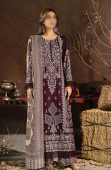 Johra Emerald Embroidered Winter Collection D-635