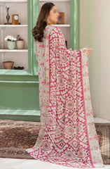 Johra Maneli Embroidered Printed Chikankari Lawn Collection 2024 D-954