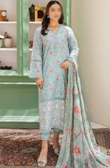 Johra Maneli Embroidered Printed Chikankari Lawn Collection 2024 D-955