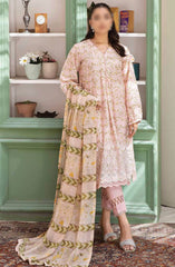 Johra Maneli Embroidered Printed Chikankari Lawn Collection 2024 D-959