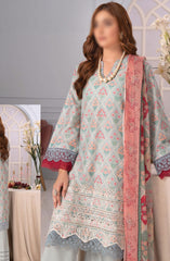 Johra Zoya Embroidered Printed Chikankari Lawn Collection 2024 D-984