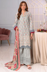 Johra Zoya Embroidered Printed Chikankari Lawn Collection 2024 D-984