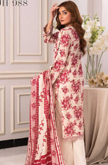 Lara by Johra Unstitched Lawn Summer Collection 2025 D-988