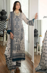 Johra Jahan Ara Embroidered Banarsi Jacquard Lawn Collection D-98