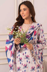 Lara by Johra Unstitched Lawn Summer Collection 2025 D-995